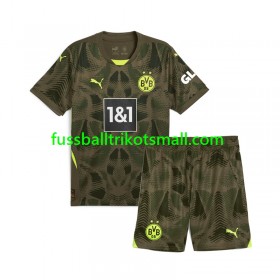 Fußballtrikots Borussia Dortmund Torwart Kinder 2024-2025 Kurzarm Heimtrikotsatz kaufen